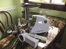 Gourmetmaxx fleischwolf elektr gebraucht kaufen  Radeburg