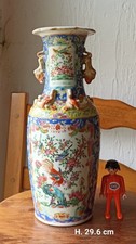 Vase chinois porcelaine d'occasion  Rillieux-la-Pape