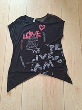 Tredy shirt schwarz gebraucht kaufen  Georgsmarienhütte