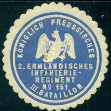 Siegelmarke königlich preussi gebraucht kaufen  Dommershausen, Lieg, Macken