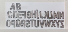 Upper case alphabet for sale  DONCASTER
