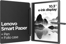 Tablet táctil Lenovo Smart Paper 10,3" tinta electrónica 4 GB de memoria 64 GB gris segunda mano  Embacar hacia Mexico