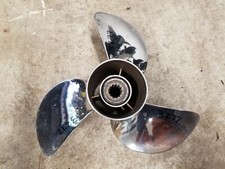 Hélice 11 1/4" X 12P POWERTECH SCH3 SS, YS50SCH3R12P, YAMAHA SUZUKI, # 3277 comprar usado  Enviando para Brazil