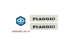 Coppia adesivi piaggio usato  Brescia