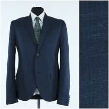 Casaco esportivo masculino algodão verão 38R tamanho EUA TOPMAN blazer fino azul marinho jaqueta comprar usado  Enviando para Brazil