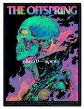 Usado, Pôster THE OFFSPRING Tampa Rainbow Foil 💯 Merch Oficial #/40 PRÉ-ENCOMENDA comprar usado  Enviando para Brazil