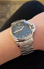 Panerai uhr edelstahl gebraucht kaufen  Hamburg