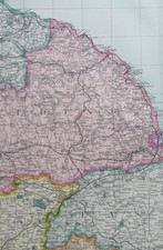 1912 large map for sale  SWINDON