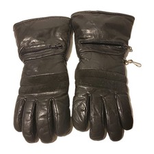 Luvas de couro vintage Bermans motocicleta com capas de chuva pequenas femininas  comprar usado  Enviando para Brazil