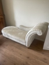 Beige chaise lounge for sale  SWANSEA
