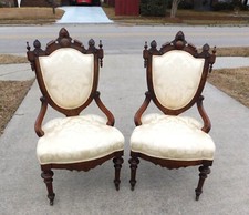 Pair walnut victorian for sale  Stantonsburg