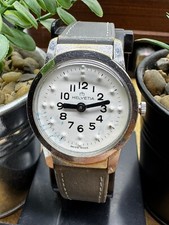 Vintage Rzadkie zegarki męskie Helvetia dla niewidomych piękny mechanizm Swis na sprzedaż  PL