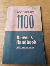 Wolseley 1100 driver for sale  MIRFIELD