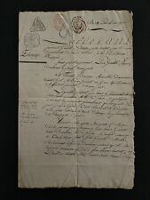 1799 vieux papier d'occasion  Le Thor