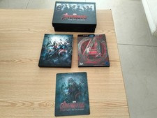 Avengers Age of Ultron (3D+2D) Blu-Ray Steelbook w/Blufans Storage Read comprar usado  Enviando para Brazil