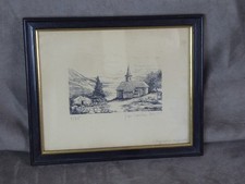 Lithographie originale datée d'occasion  Pézilla-la-Rivière