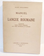 Manuel langue roumaine. d'occasion  Champigny-sur-Marne