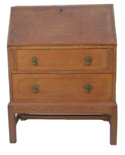 Oak bureau vintage for sale  CREWE