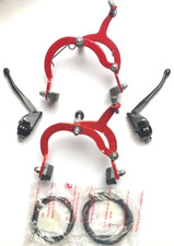 Pair red brake for sale  CHIPPENHAM
