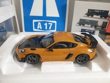 187252 Porsche Cayman GT4 RS 2023 Weissach Pakiet 982 Bahama Yellow Norev na sprzedaż  Wysyłka do Poland