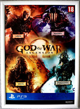 Pôster promocional God of War Ascension RARO PS3 42cm x 59cm #3 comprar usado  Enviando para Brazil