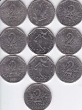 Lot pièces. francs d'occasion  Roussillon
