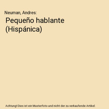 Pequeño hablante little gebraucht kaufen Pequeño hablante little gebraucht kaufen  Trebbin