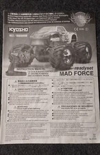 Kyosho Mad Force Manual comprar usado  Enviando para Brazil