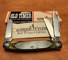 Faca SCHRADE US MADE OLD TIMER BONE HANDLE 8OT SENIOR STOCKMAN 3 LÂMINAS NA CAIXA comprar usado  Enviando para Brazil