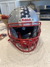 Capacete de futebol juvenil 2024 Riddell pequeno/médio Victor-I Speed prata metálica comprar usado  Enviando para Brazil