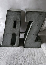 Bookends grey concrete for sale  CHATHAM