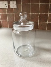 Glass cookie jar for sale  DUNFERMLINE