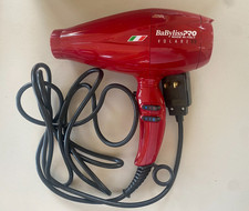 Usado, Secador de cabelo vermelho italiano BaByliss Pro Volare V1 qualidade profissional pouco usado comprar usado  Enviando para Brazil