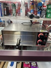 Forno de pizza Winco comercial bancada EPO-1 120V 1500W aquecedor duplo aço inoxidável comprar usado  Enviando para Brazil