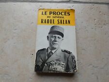 Livre proces general d'occasion  France