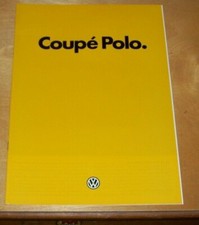Volkswagen coupe polo for sale  WELLING