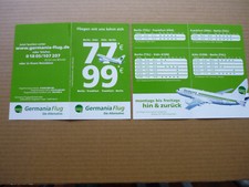 Germania flugplan flughafen gebraucht kaufen  Berlin