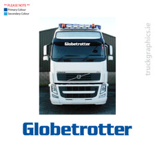 Volvo Globetrotter Fh/Fm, Adesivo Decalque Adesivo Gráfico, janela (6), usado comprar usado  Enviando para Brazil