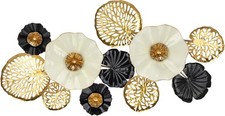 metal flower wall hanging for sale  SALFORD