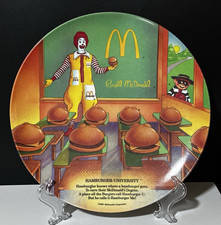Placa vintage Ronald McDonald Hamburger University grau de hambúrguer comprar usado  Enviando para Brazil