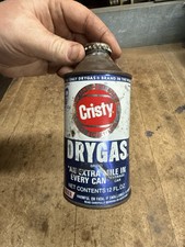 Usado, Vintage Antigo Cristy Gás Seco Marca Carro Auto Metal Estanho Cone Top Lata 12 FL OZ comprar usado  Enviando para Brazil