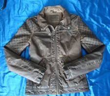 Zara lederjacke kunstleder gebraucht kaufen  Berlin