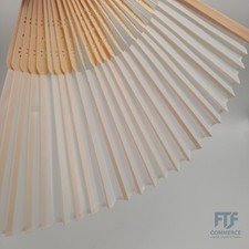 Handfächer hochzeit weiß gebraucht kaufen  Neustadt b.Coburg