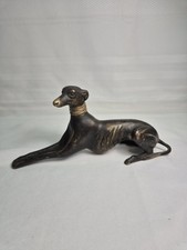 Vintage bronze greyhound for sale  SPALDING
