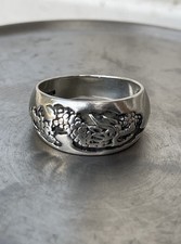 mens chunky silver rings for sale  LINCOLN