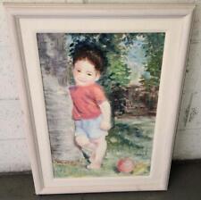 Bela pintura original em placa de arte - Emoldurada e fosca - Muito bom estado - C. Smith PINTURA comprar usado  Enviando para Brazil