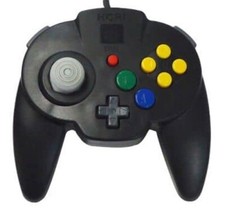 Controlador De Mini Almofada Hori N64 Jp Nintendo 64 Black Stick analógico fácil para mover comprar usado  Enviando para Brazil