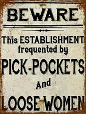 Beware pickpockets loose for sale  BIRMINGHAM