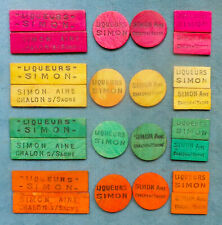 Lot anciens jetons d'occasion  Biganos