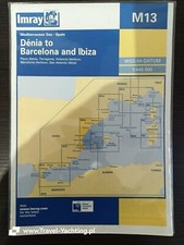 IMRAY chart. M13. Denia to Barcelona and Ibiza na sprzedaż  PL